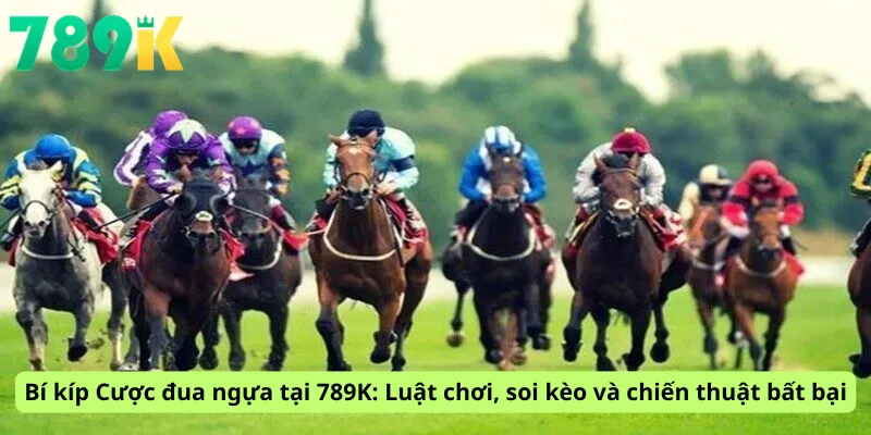 Cược đua ngựa tại 789K: Luật chơi, soi kèo và chiến thuật bất bại